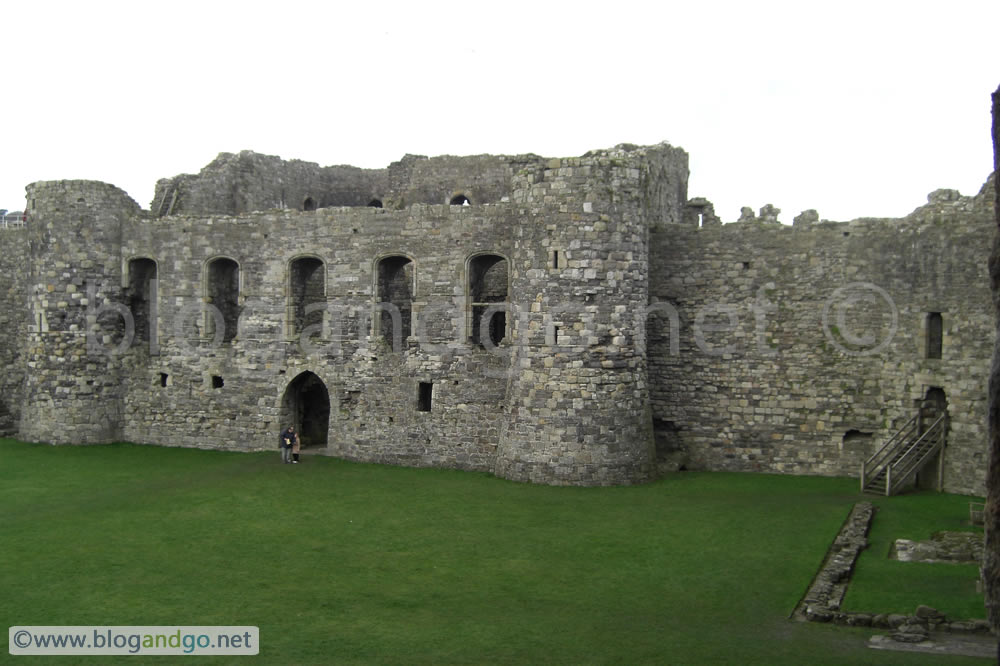 Beaumaris Castle - The inner ward